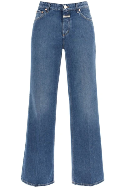 Shop Closed Flared Gillan Jeans In Blue