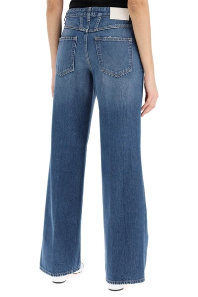 Shop Closed Flared Gillan Jeans In Blue