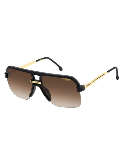 Shop Carrera Men's 1066/s 62mm Square Sunglasses In Black Gold Brown Gradient