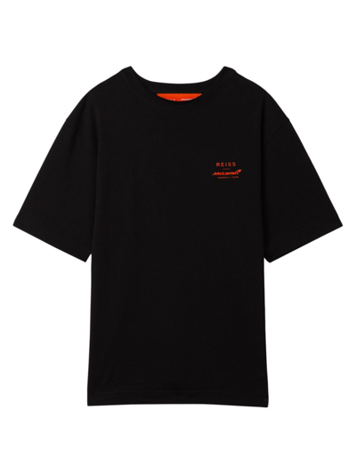 Shop Reiss Men's  X Mclaren F1 Team Traction T-shirt In Black