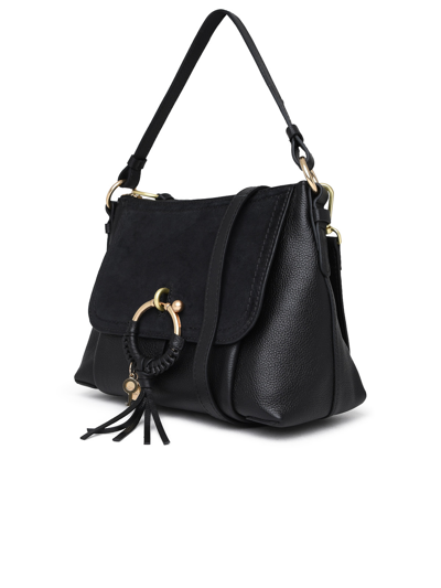Shop See By Chloé Small Black Leather Joan Bag