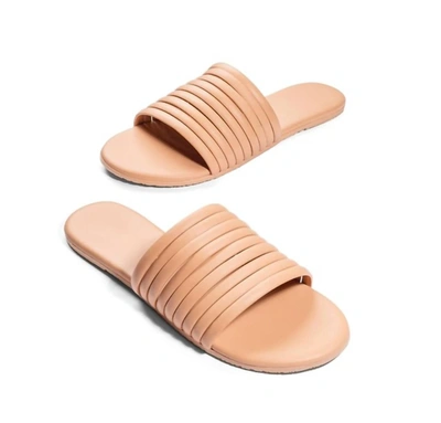 Shop Tkees Caro Sandal In Nude In Brown