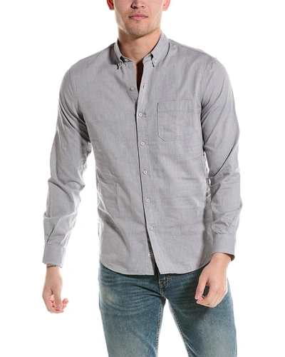 Shop Ag Jeans Ace Shirt In Grey