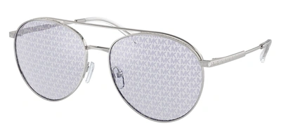 Shop Michael Kors Women's Arches 58mm Silver Sunglasses Mk1138-1153r0-58