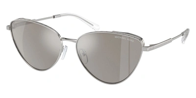 Shop Michael Kors Women's Cortez 59mm Silver Sunglasses Mk1140-18936g-59