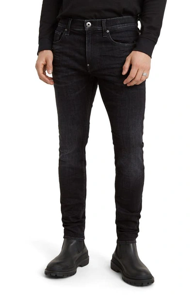 Shop G-star Revend Skinny Jeans In Medium Aged Faded