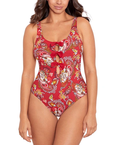Shop Skinny Dippers Ashbury Alysa One-piece In Red