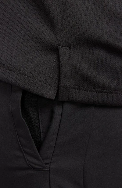 Shop Nike Dri-fit Uv Miler Short Sleeve Running Top In Black/ Reflective Silv