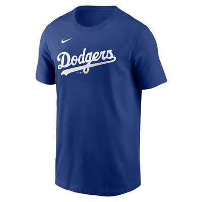 Shop Nike Freddie Freeman Royal Los Angeles Dodgers Fuse Name & Number T-shirt