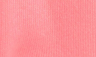Shop Comme Des Garçons Logo Crew Socks In Pink