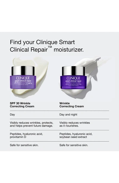 Shop Clinique Smart Clinical Repair Wrinkle Correcting Face Cream, 2.5 oz