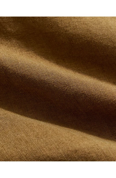 Billy Reid Tuscumbia Linen Shirt Button Down In Olive