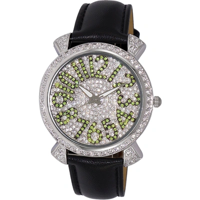 Adee Kaye Women's Flushy Silver Dial Watch In Silver