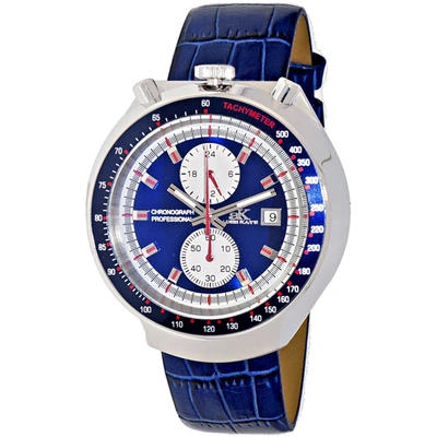 Adee Kaye Men's Muscle-g1 Blue Dial Watch In Blue