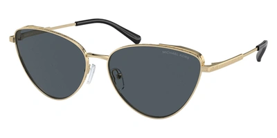 Shop Michael Kors Women's Cortez 59mm Light Gold Sunglasses Mk1140-10146g-59