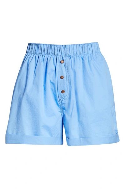 Shop Free People Sunday Morning Lounge Shorts In Brighter Days