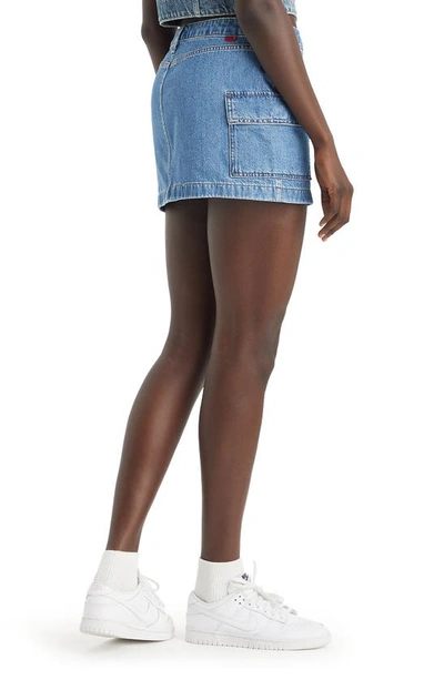 Shop Levi's® Cargo Denim Miniskirt In No Regrets