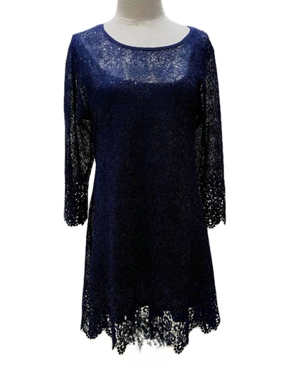 Shop Staples Sparkle Tunic In Navy In Blue