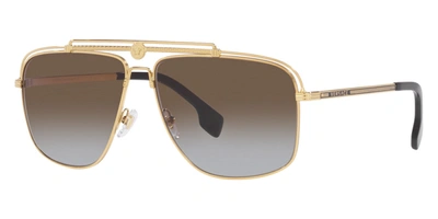 Shop Versace Men's 61mm Gold Sunglasses Ve2242-100289-61