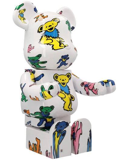 Shop Medicom Toy Be@rbrick Grateful Dead Dancing Bear 1000% Decorative Accessories Multicolor