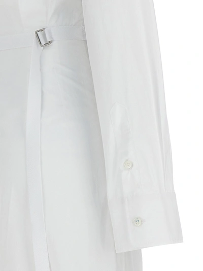 Shop Ann Demeulemeester Che Factory Dresses White