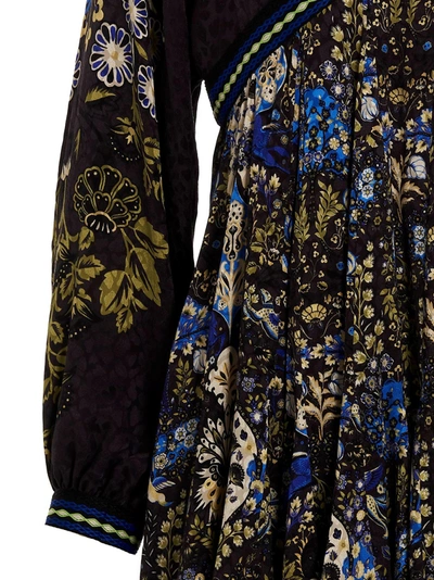 Shop Etro Floral Ramage Tunic Dress Dresses Multicolor