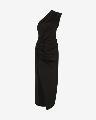 Shop Isabel Marant Maude Dress In Black
