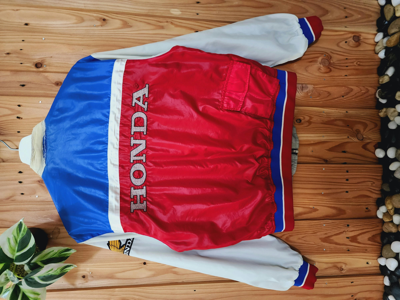 HONDA X RACING Pre-owned Vintage Honda Multicolor Reversible Jacket