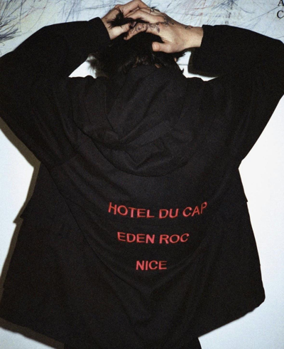 Pre-owned Enfants Riches Deprimes Fw17 Hotel Du Cap Eden Roc Nice Jacket In Black