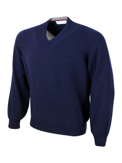 Shop Brunello Cucinelli Sweaters In Blue