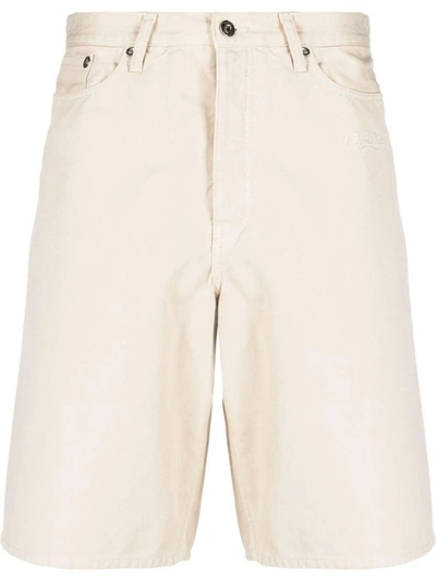 Shop Off-white Pants In New Beige