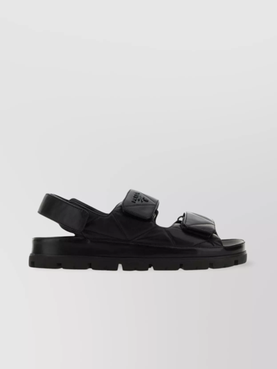 Prada Nappa Leather Strappy Sandals