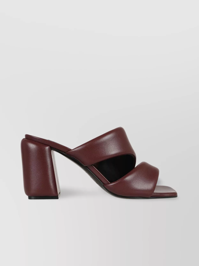 Shop Sergio Rossi Heeled Sandals With Open Toe And Strappy Design