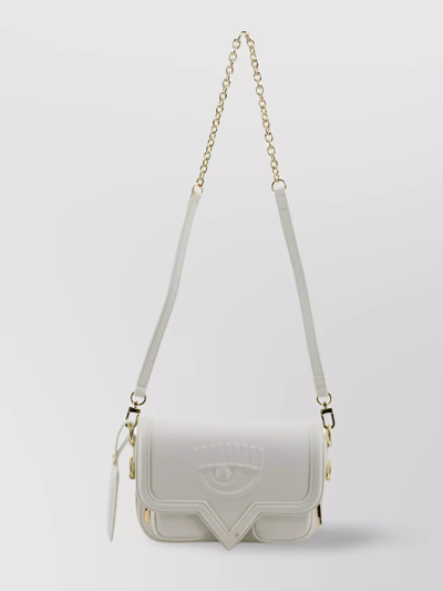 Shop Chiara Ferragni Multi-pocket Tote Bag Chain-link Strap