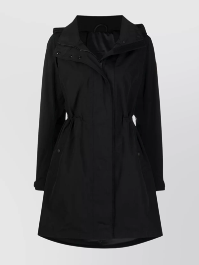 Shop Canada Goose Hooded Jacket With Adjustable Cuffs And Pockets