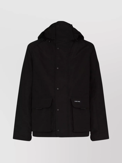 Shop Canada Goose Lockeport Hooded Jacket With Rear Vent