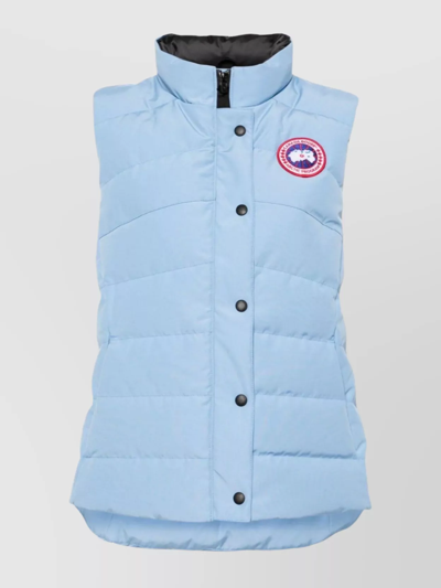Shop Canada Goose Freestyle High Collar Quilted Sleeveless Jacket