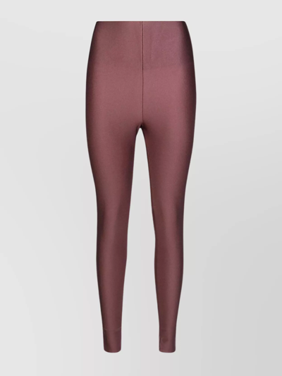 Shop The Andamane Shimmer Leggings With Elastic Waistband And Seam Detail