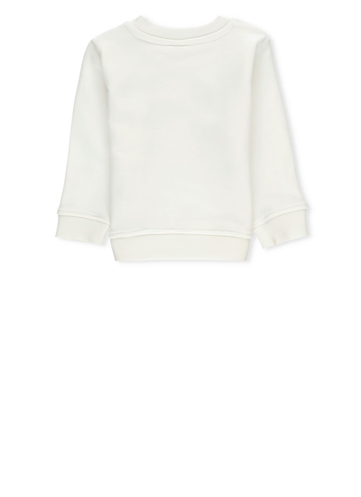 Shop Stella Mccartney Sweater With Print In White