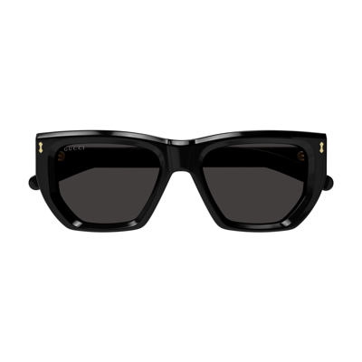 Gucci Sunglasses In Nero/grigio