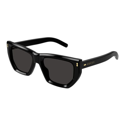 Gucci Sunglasses In Nero/grigio