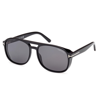Shop Tom Ford Sunglasses In Nero/grigio