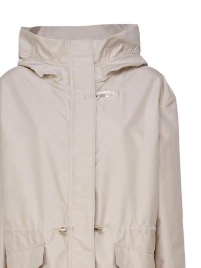 Shop Fay Parka With Hook In Beige