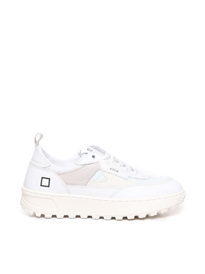 Shop Date Kdue Mono Sneakers In White