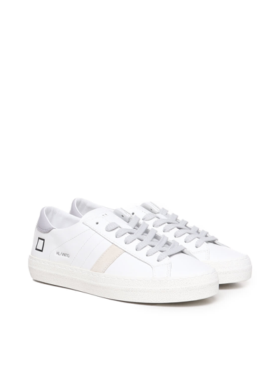 Shop Date Vintage Hill Low Sneakers In White-lilac