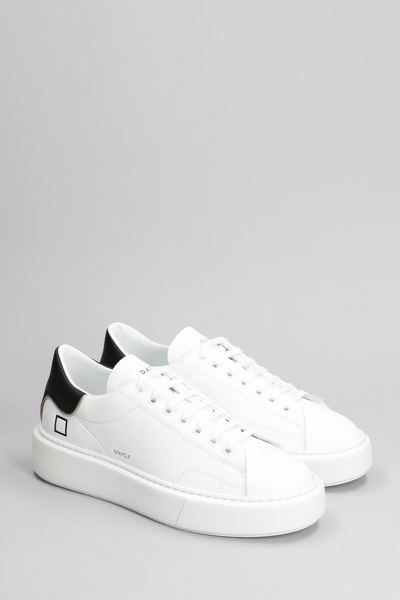 Shop Date Sfera Sneakers In White Leather