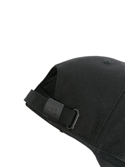 Shop Y-3 Hats Black