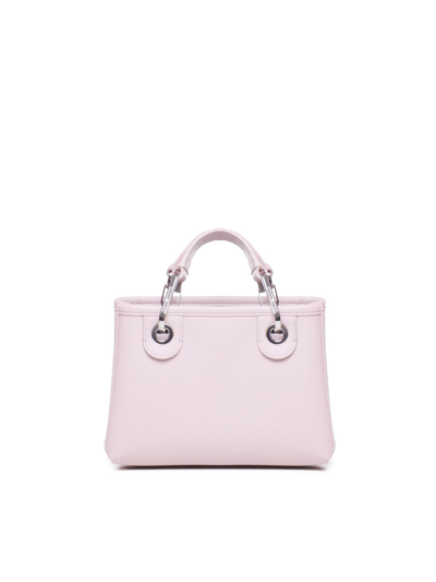 Shop Emporio Armani Myea Mini Bag In Pink