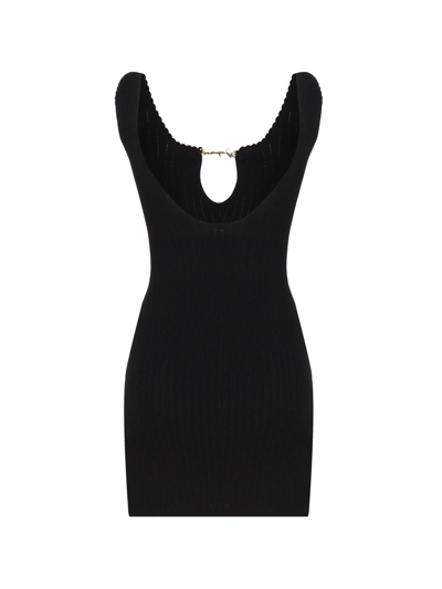 Shop Jacquemus La Mini Robe Sierra Dress In Black