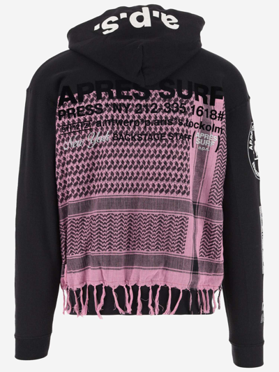 Shop Après Surf Cotton Blend Sweatshirt With Logo In Black